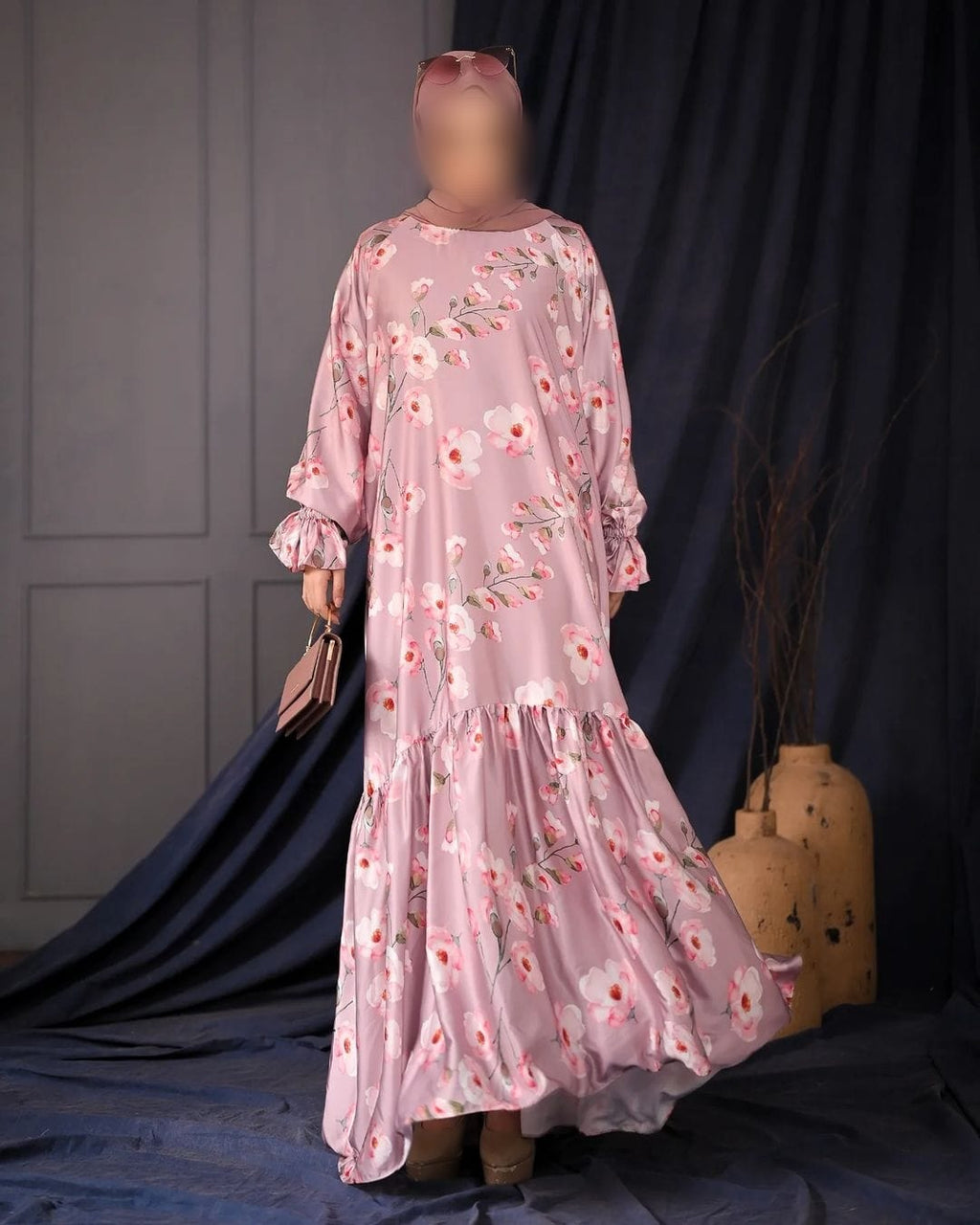 Falisha Pink Series Abaya NAC-041