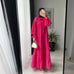 Pink Long Dress IS-002