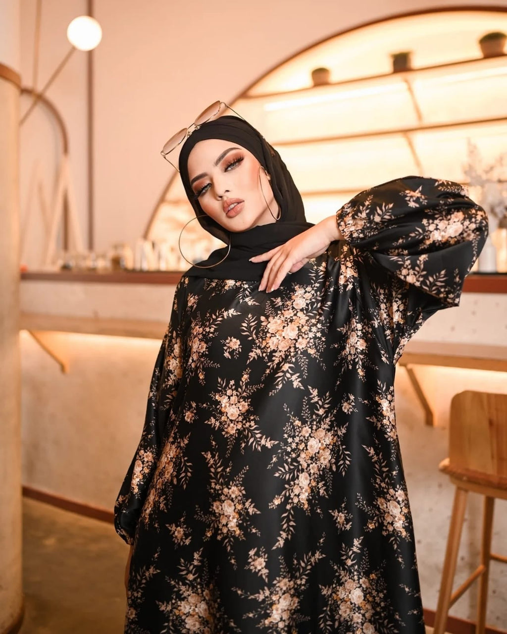 Floral Abaya HAC_0065