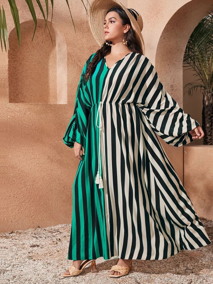 Green & White Lines Shirt HSC-0054