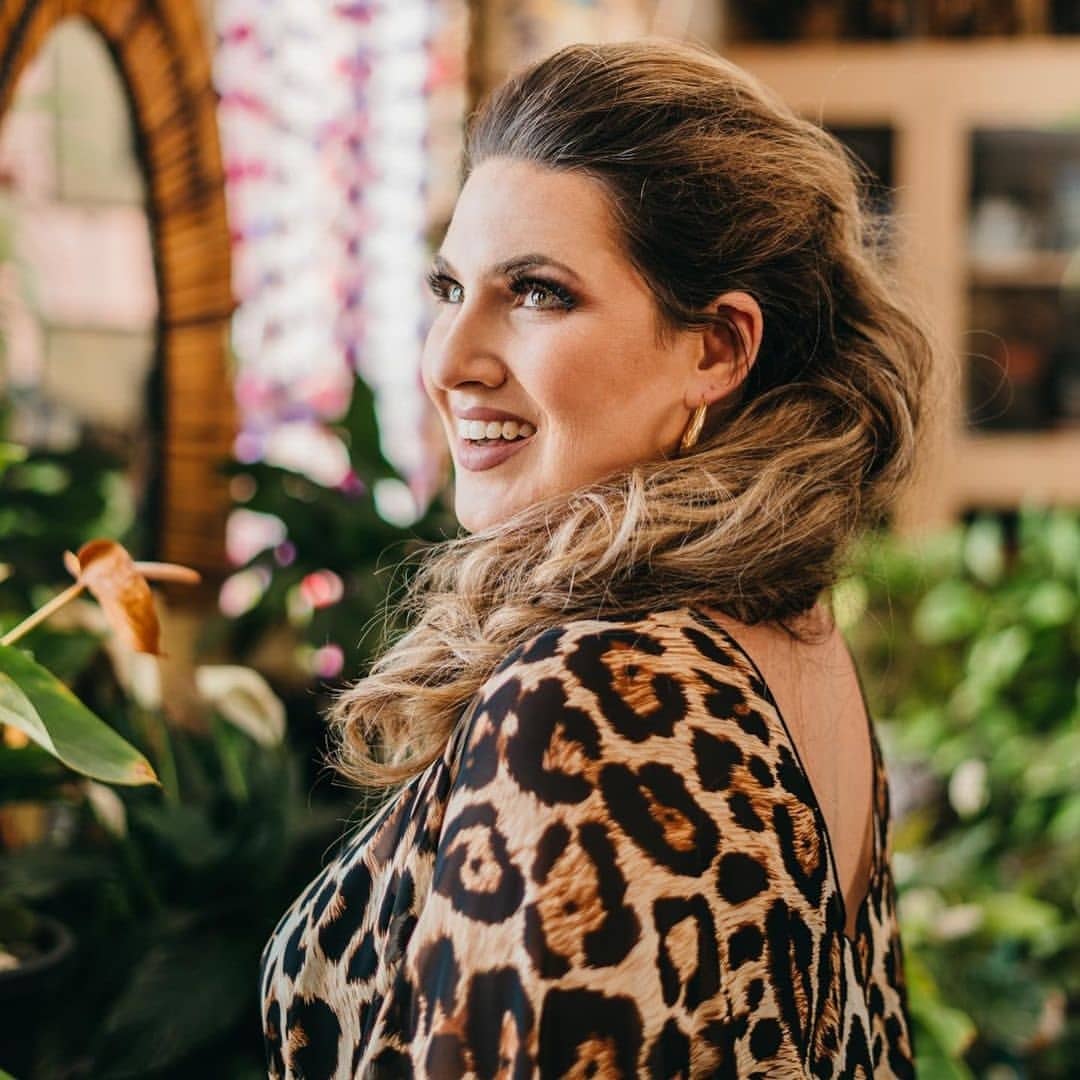 Leapord Print Kaftan HLK-0155