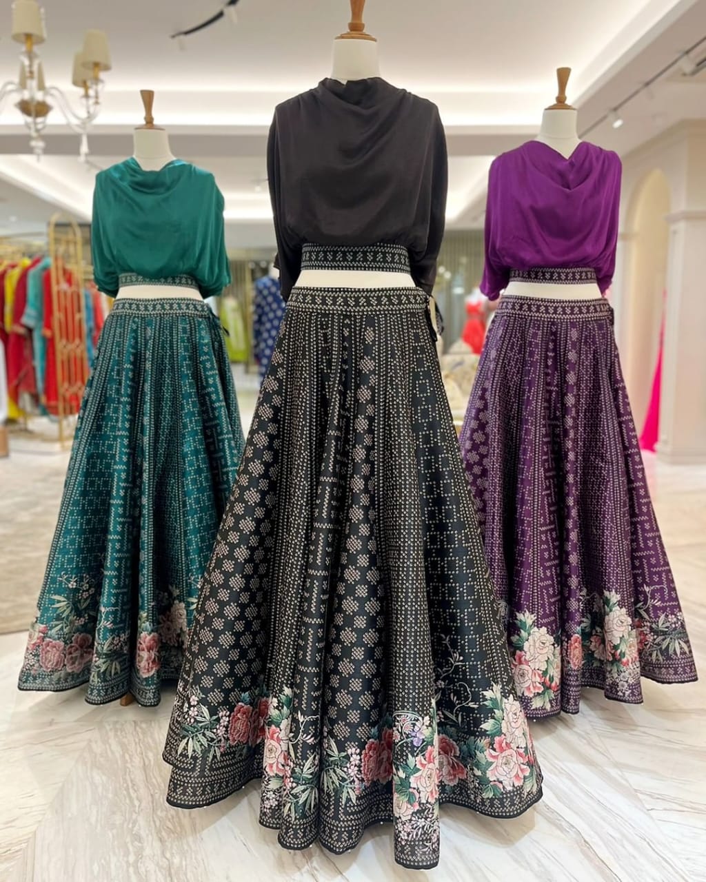 Purple Lehnga Choli HLC-0001
