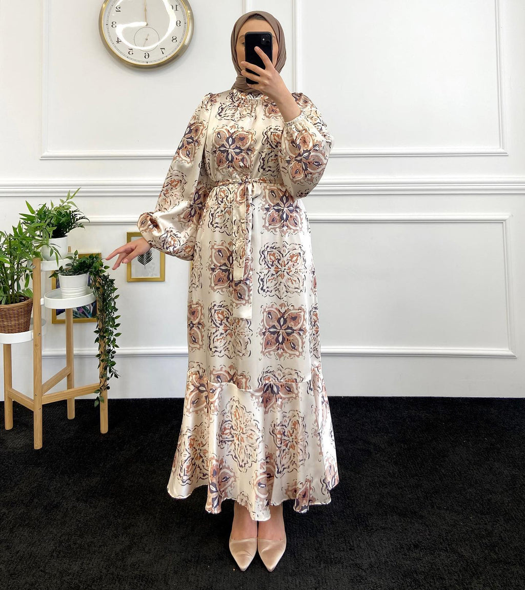 D&G Print Gown Abaya HAC_0056