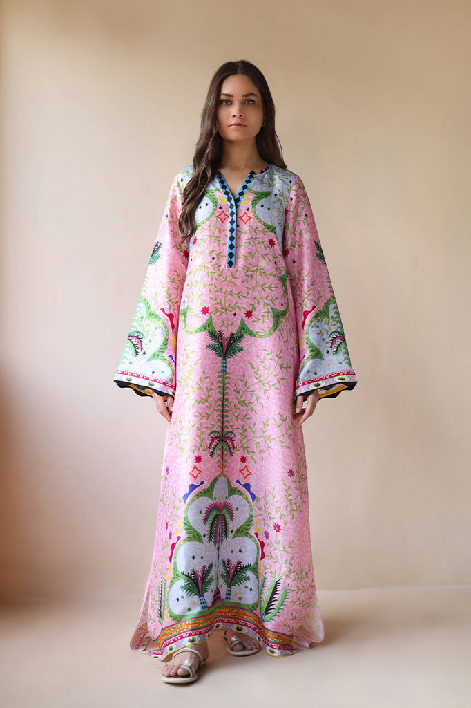 Pink Kaftan Shirt