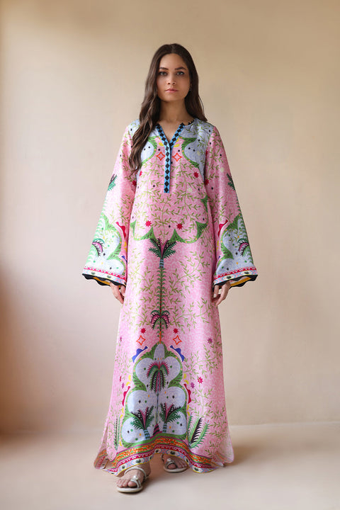 Pink Kaftan Shirt