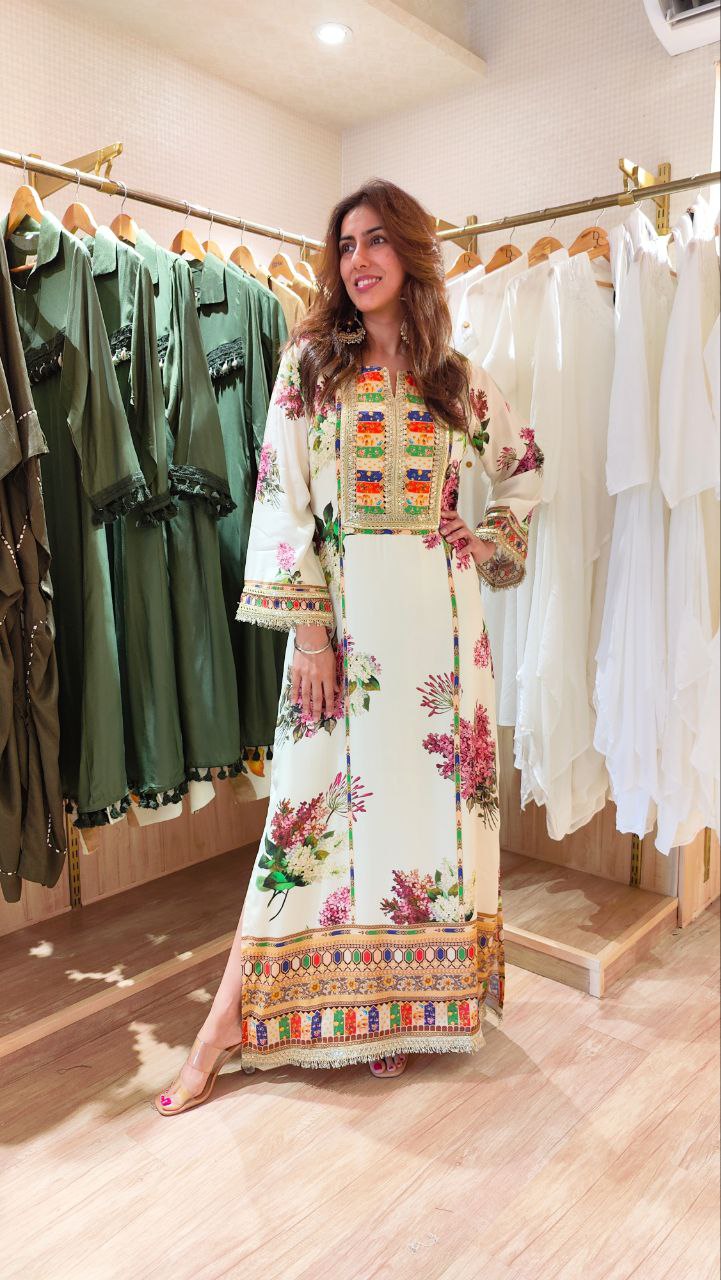 Kareena Kapoor Kaftan Dress White