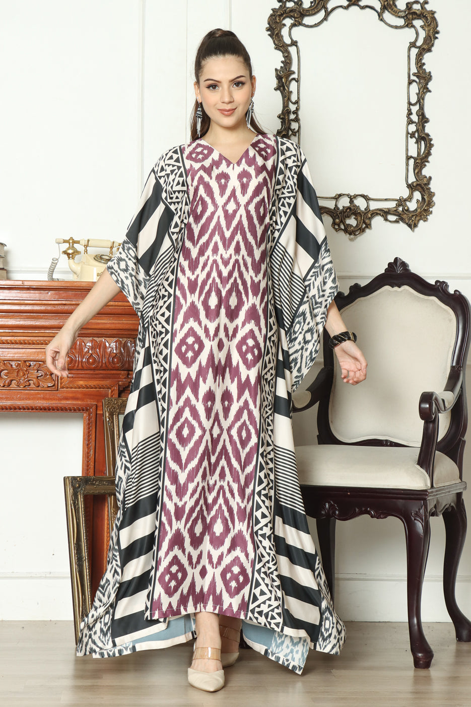 Silk Kaftan HLK-0142