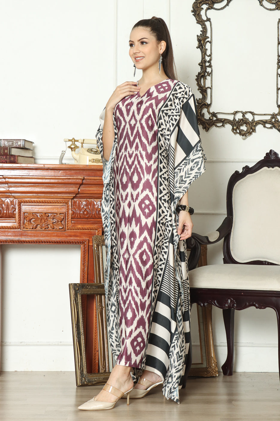 Silk Kaftan HLK-0142