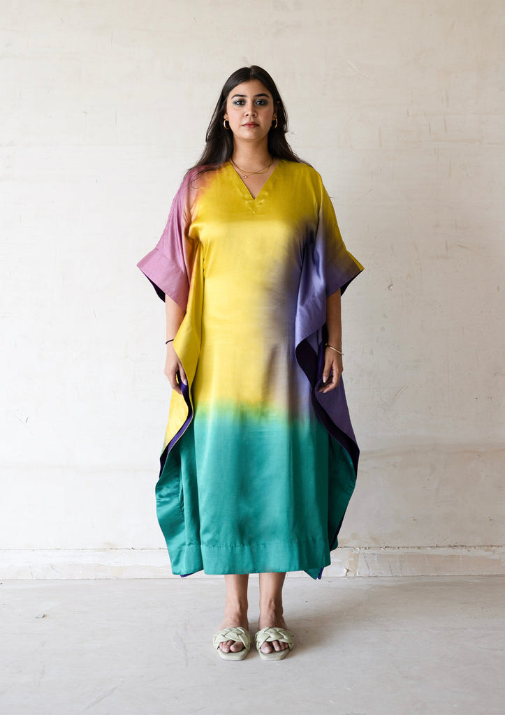 Tiedye Kaftan Multi HLK-0038